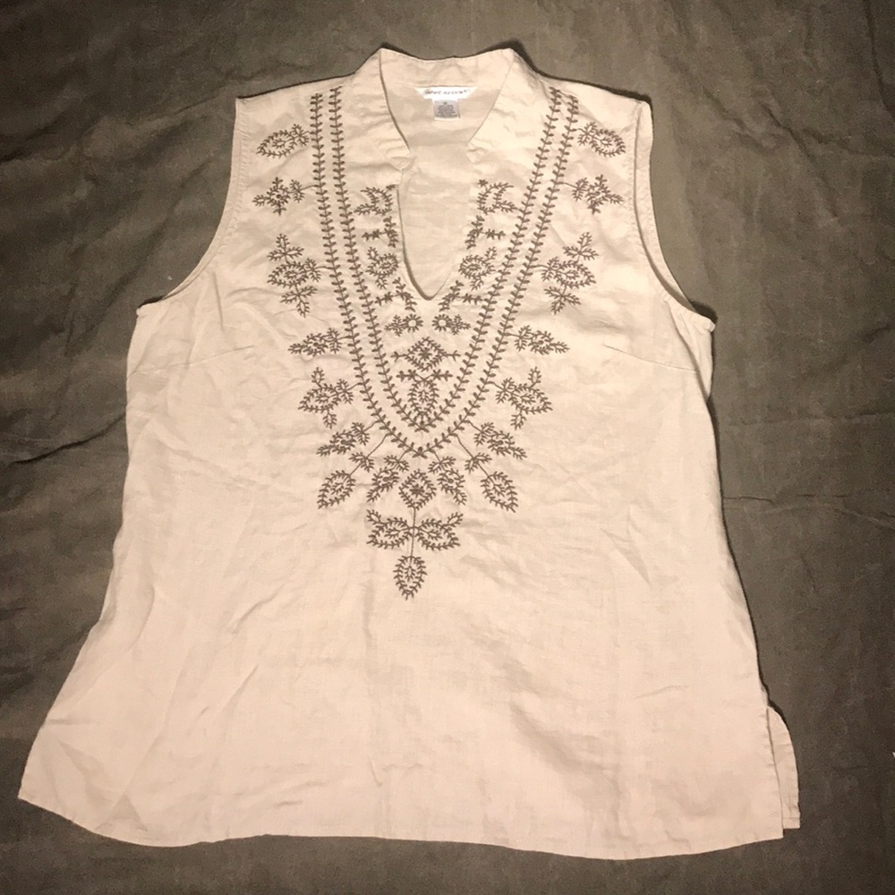 Richard Malcolm women's linen shirt size medium